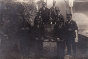 Corpo dei pompieri primi del 1900