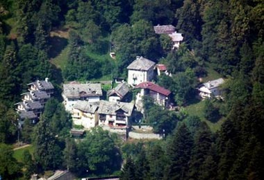 Vista della frazione Montata.