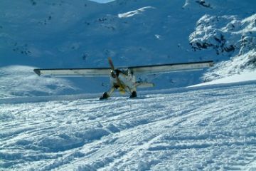 Aviosuperficie - Atterraggio invernale